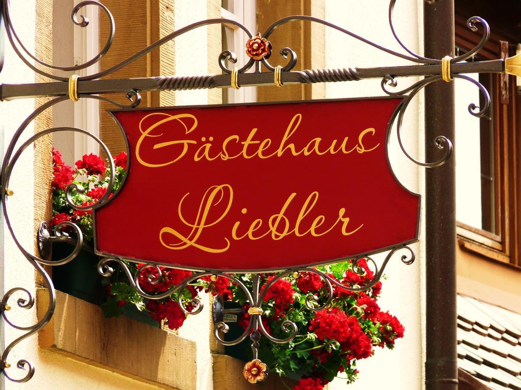 Gaestehaus Liebler Rothenburg ob der Tauber Luaran gambar